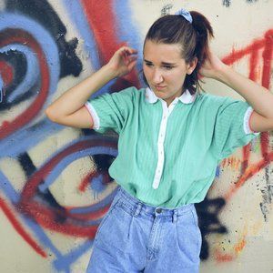 Vintage 80's Belvedere Collared Shirt